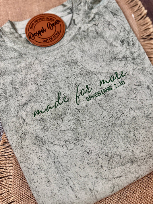 Made For More Color Blast Embroidered Shirt