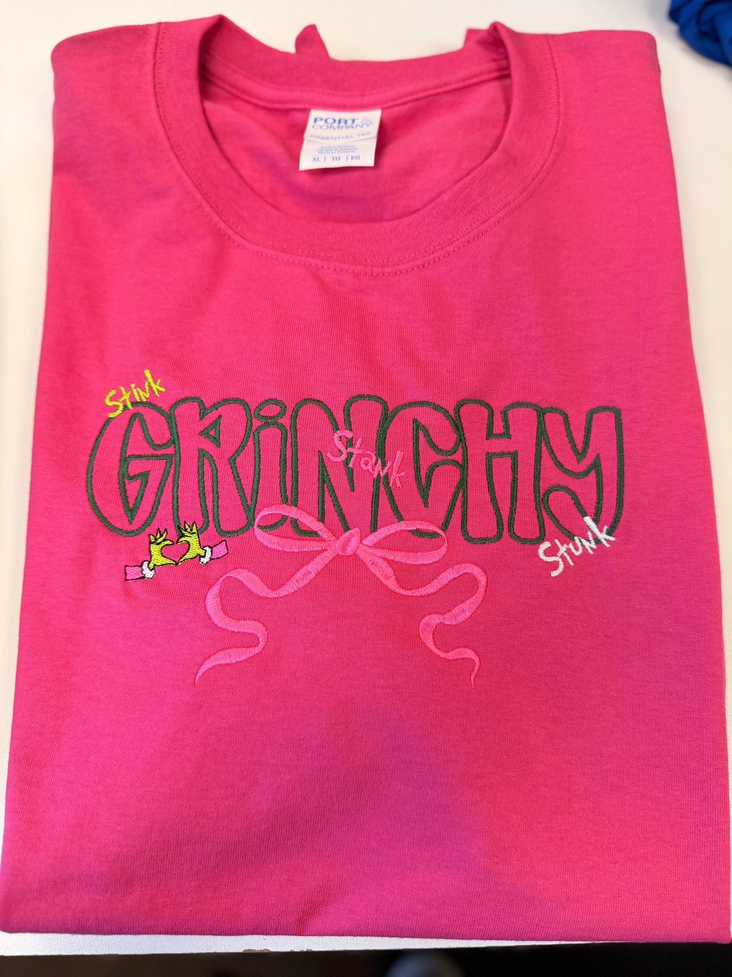 Grinchy Embroidered