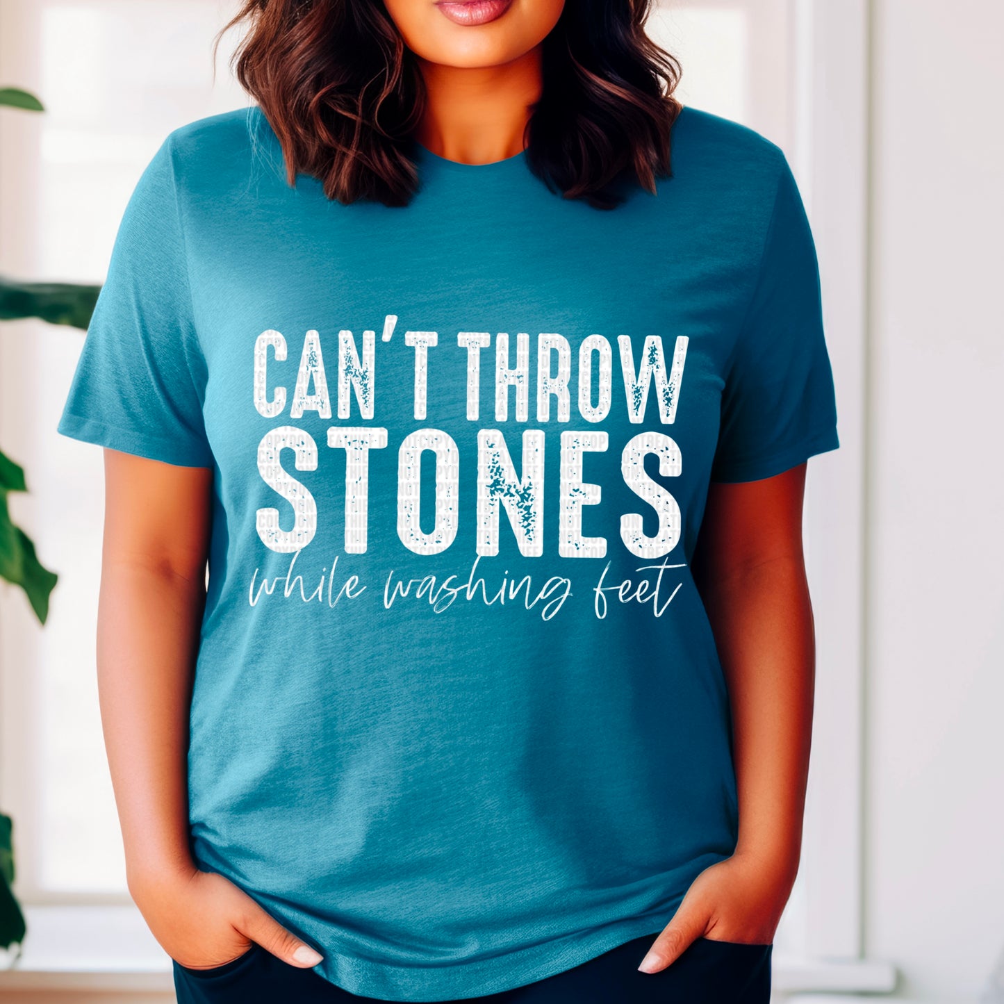 Can’t Throw Stones While Washing Feet
