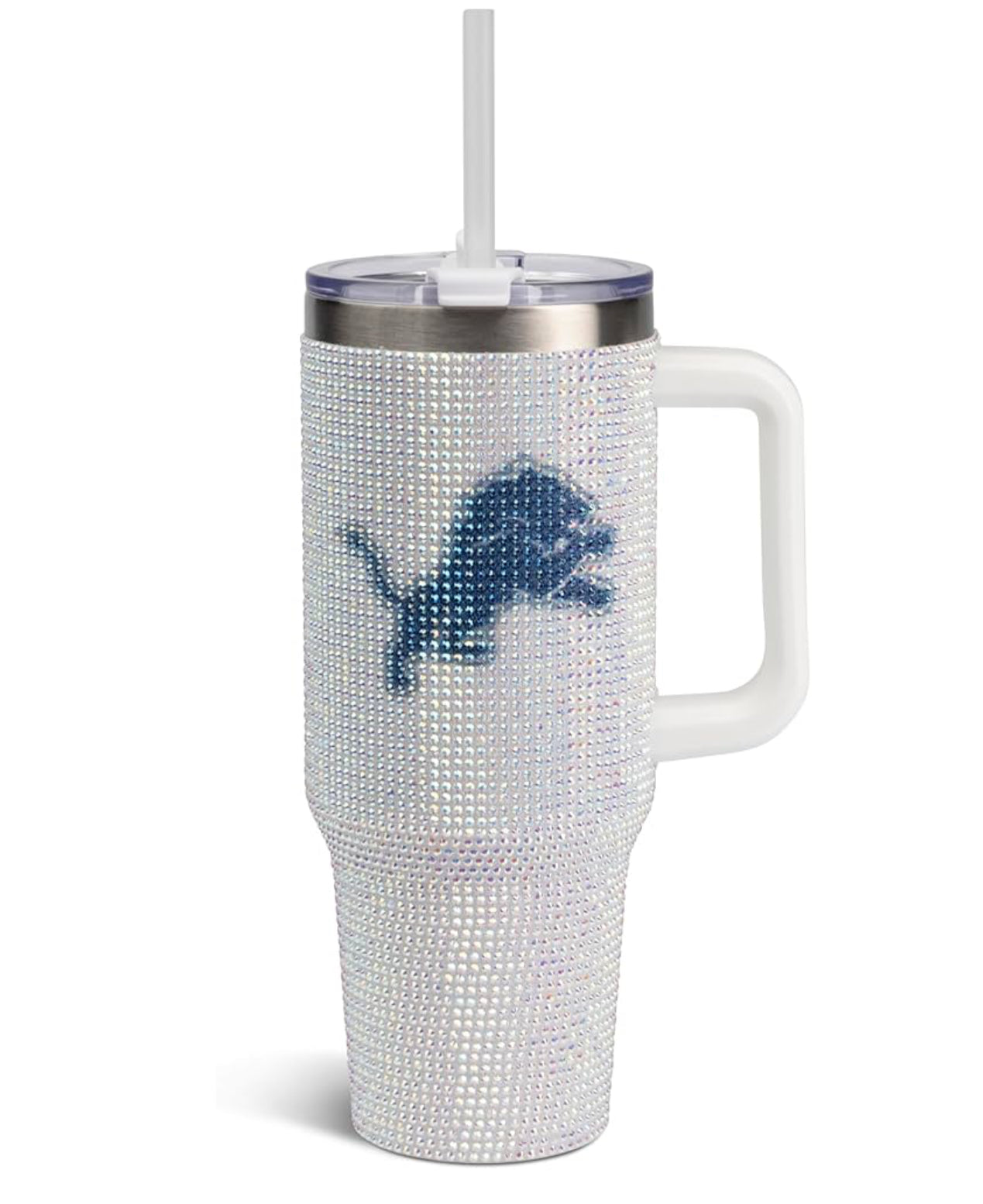 Detroit Lions Bling Tumbler