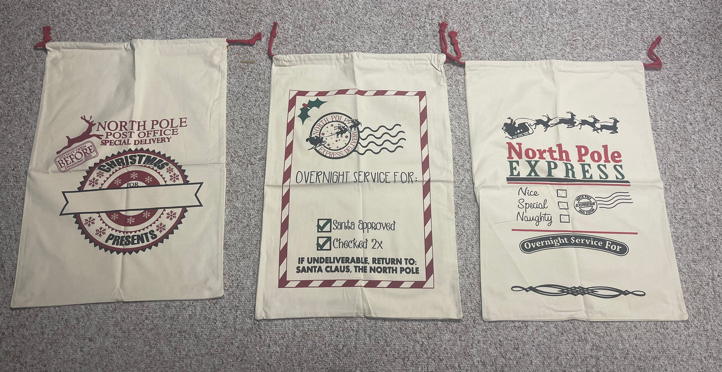 Custom Santa Sacks