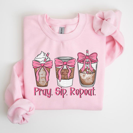 Pray. Sip.Repeat
