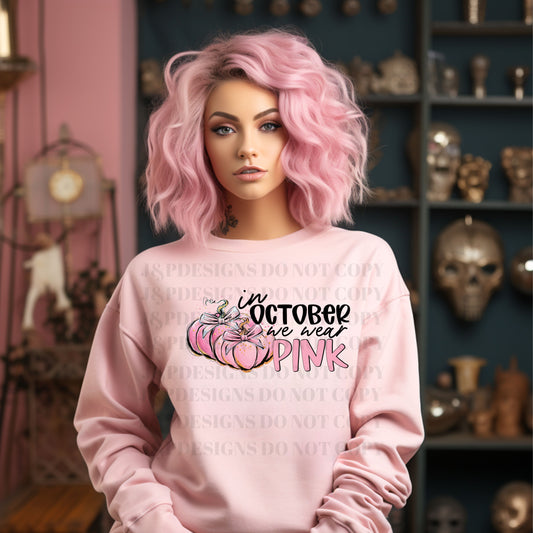 In October We Wear PINK