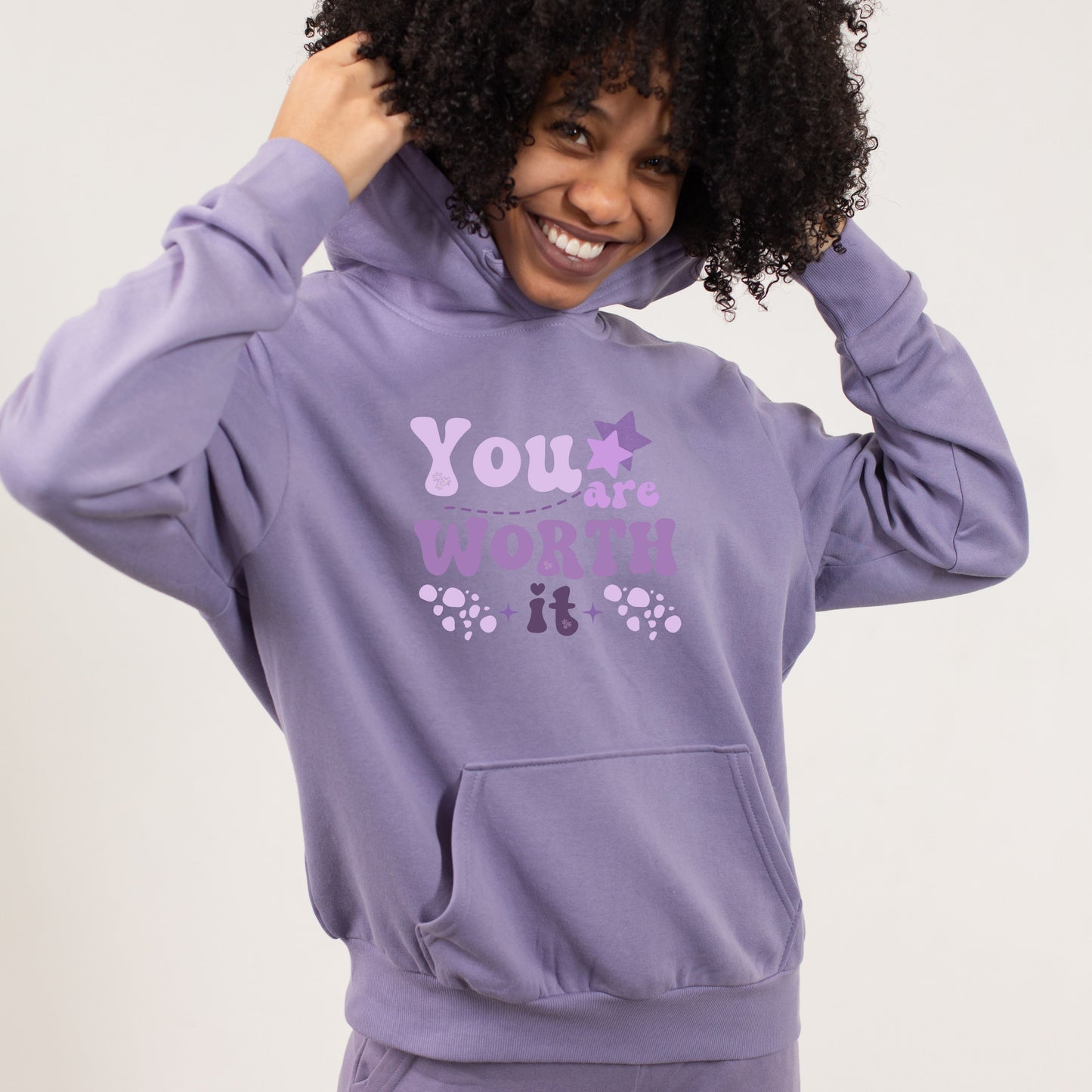 You are worth it purple
