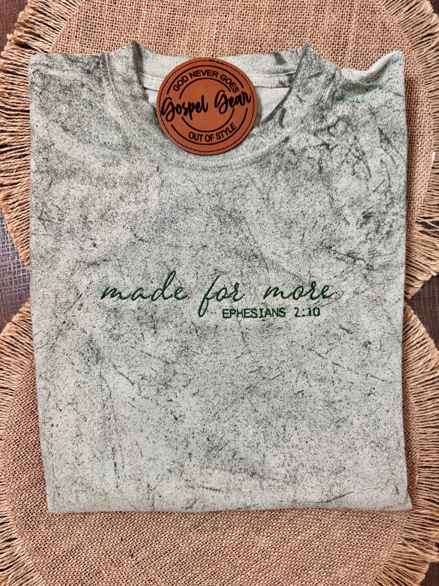 Made For More Color Blast Embroidered Shirt
