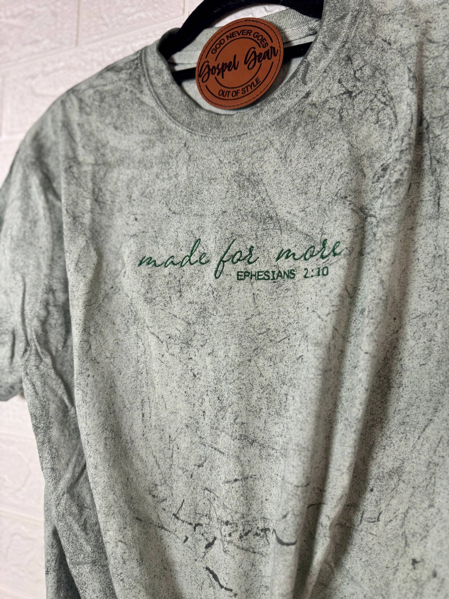 Made For More Color Blast Embroidered Shirt