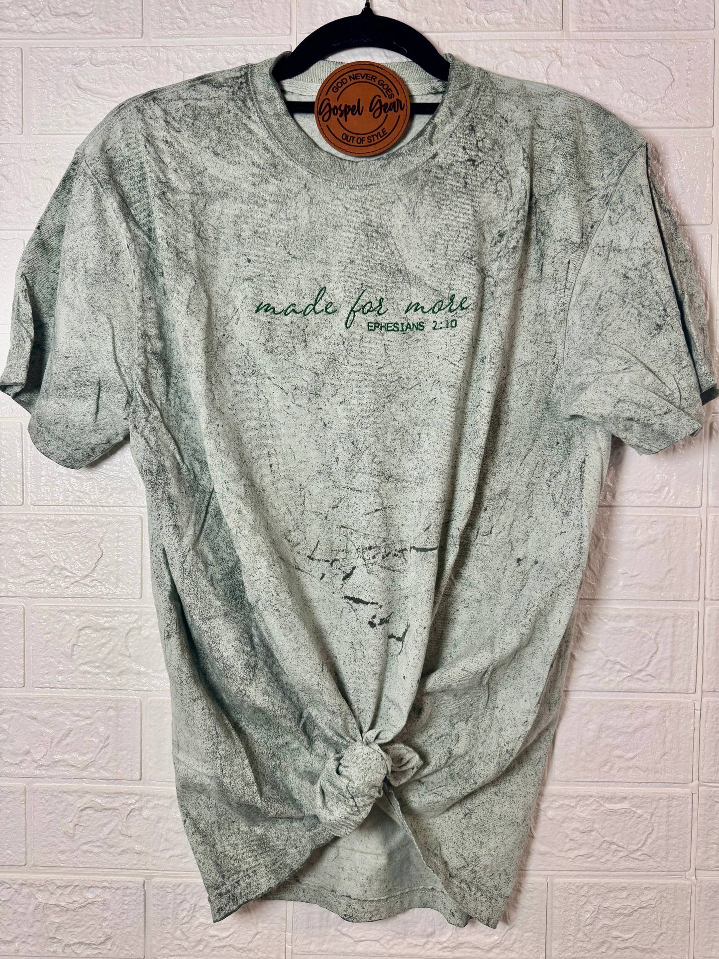 Made For More Color Blast Embroidered Shirt
