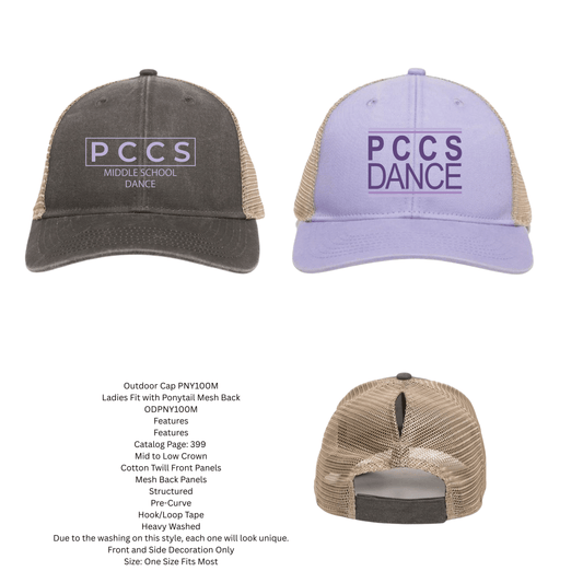 PCCS Hats Embroidery