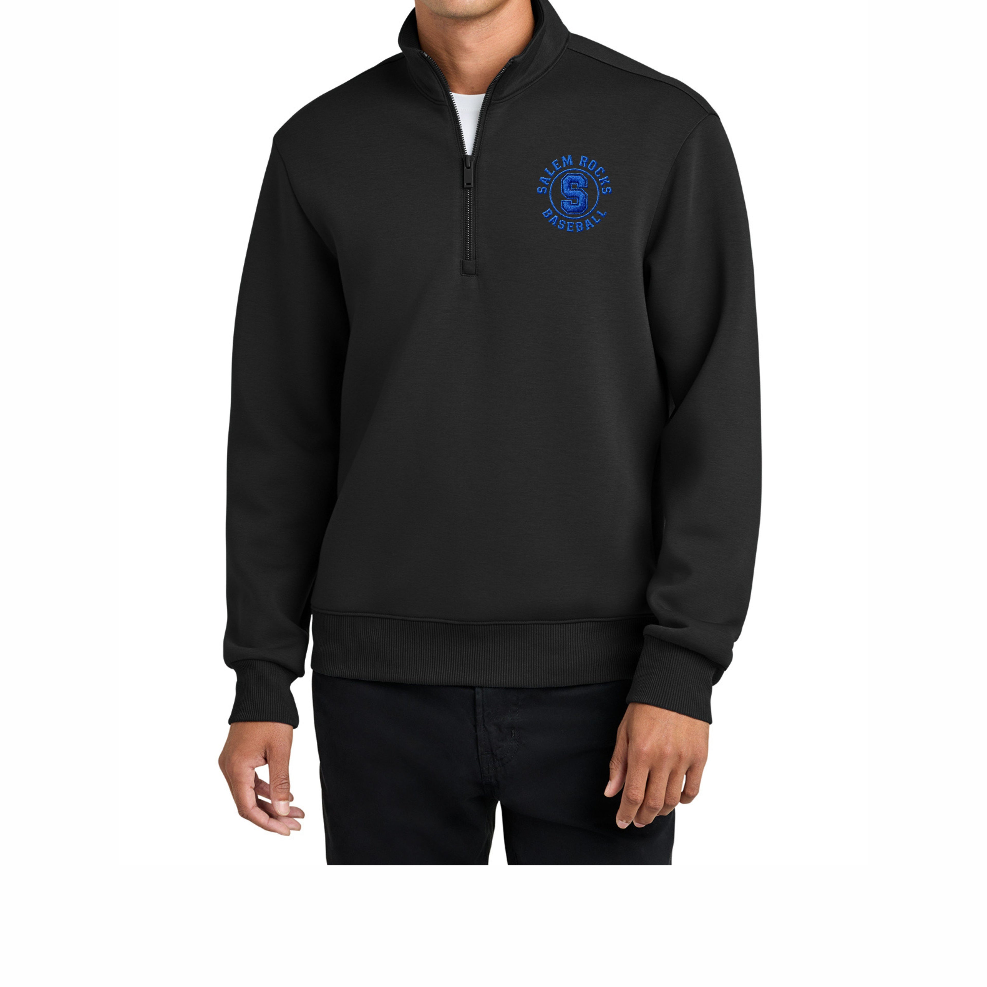Salem  Unisex   1 /4 Zip Embroidery