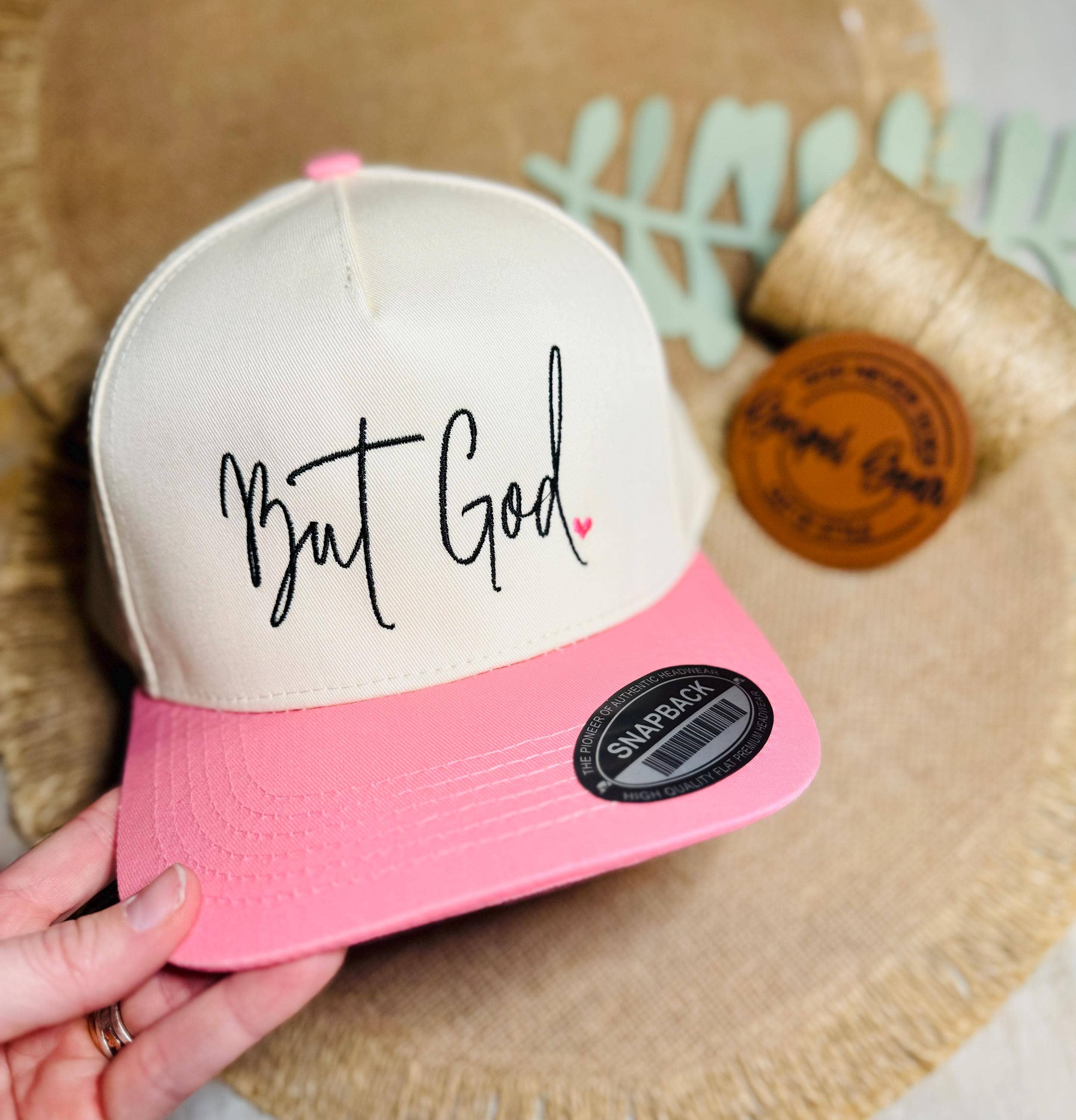But God Heart Embroidered
