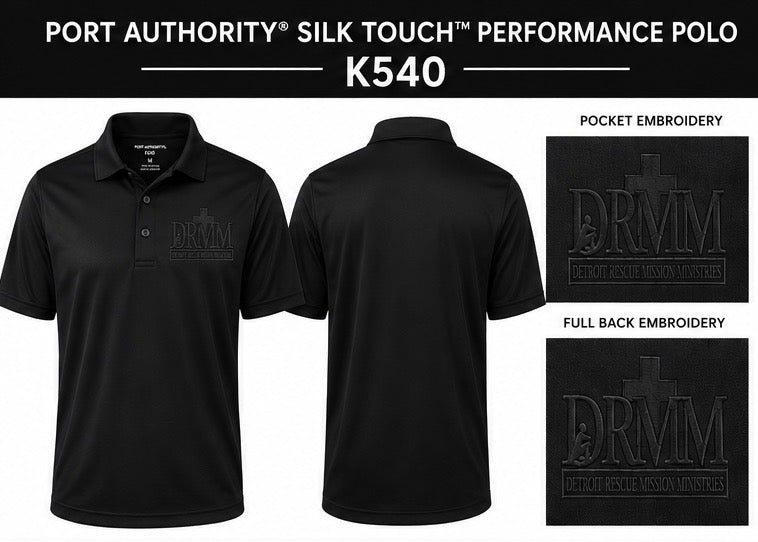 DRMM Port Authority K540 Silky Performance Polo