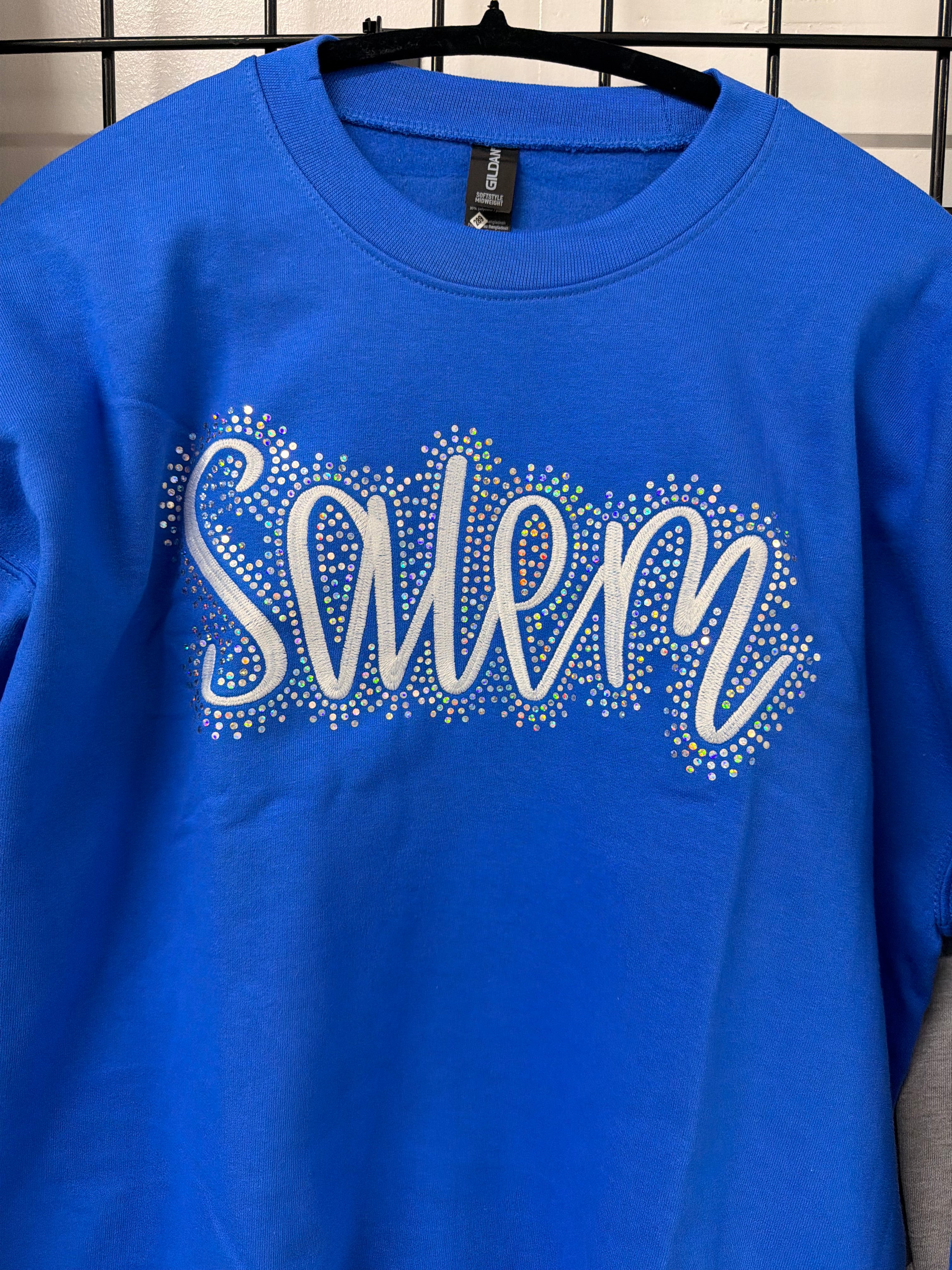 Salem Embroidered & Bling Sweatshirt