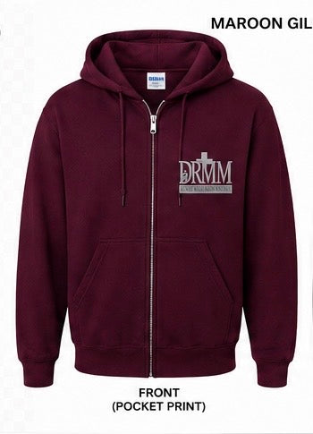 DRMM Gildan 18600 Full-Zip Hoodie