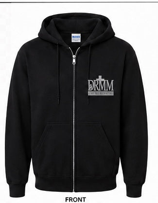 DRMM Gildan 18600 Full-Zip Hoodie