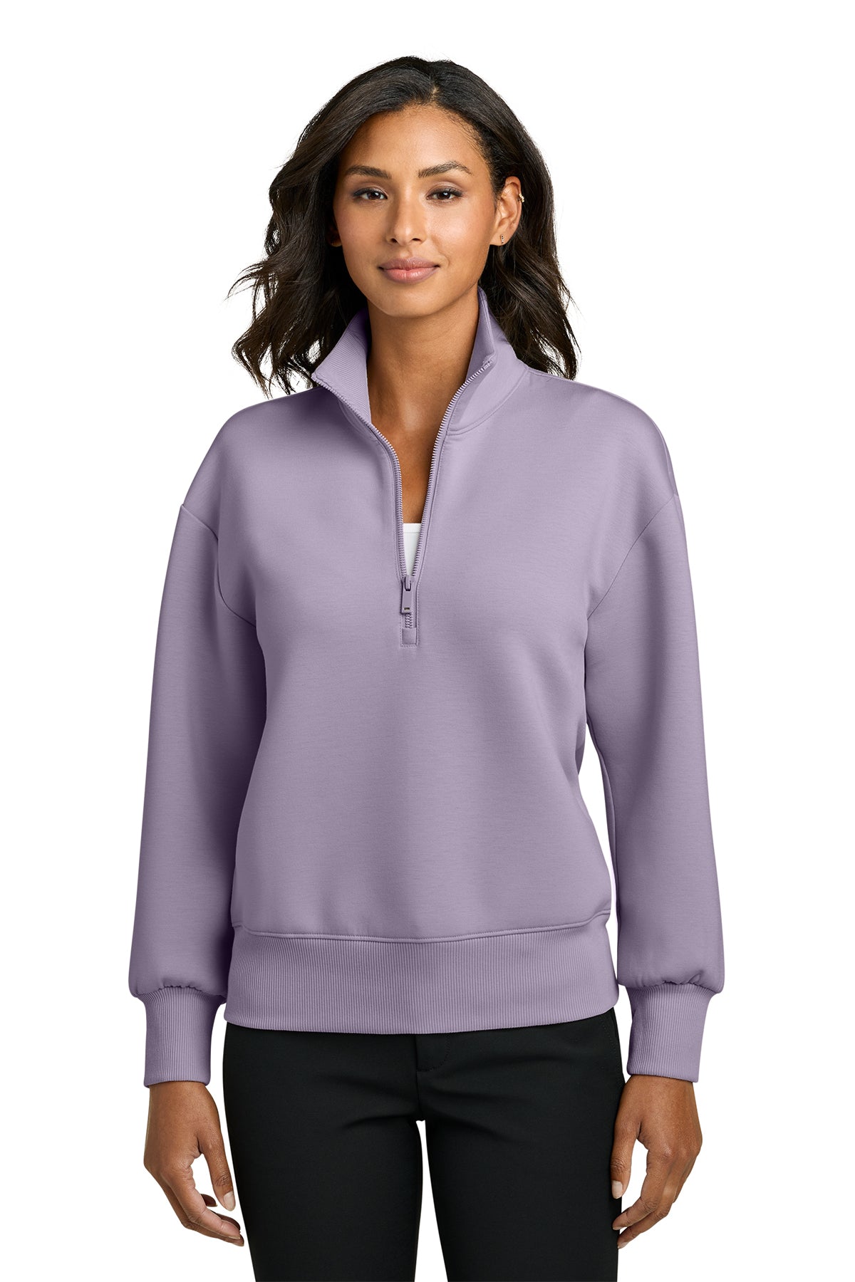 Motor City Ice  Mercer+Mettle® Soft Spacer 1/4-Zip Embroidery
