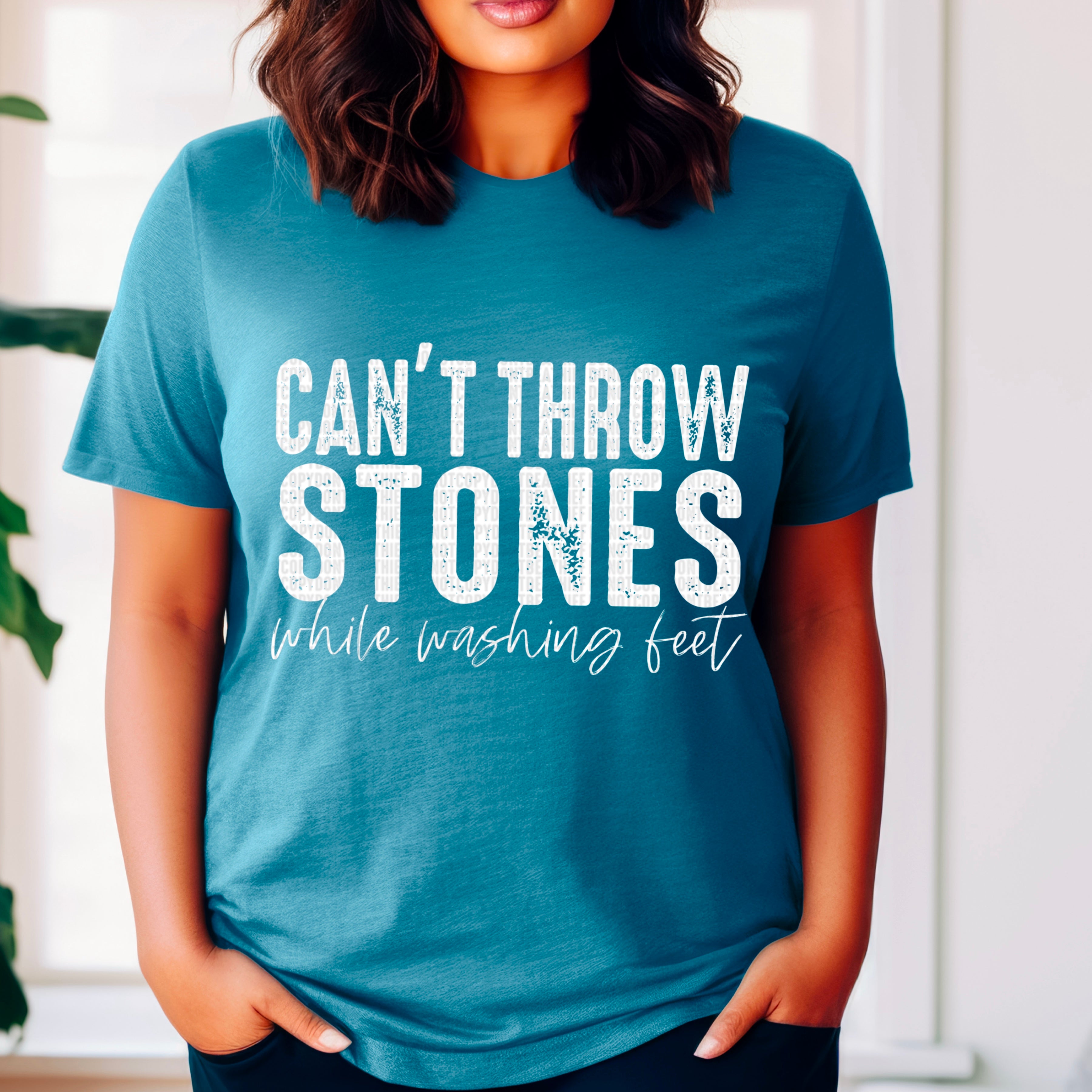 Can’t Throw Stones While Washing Feet