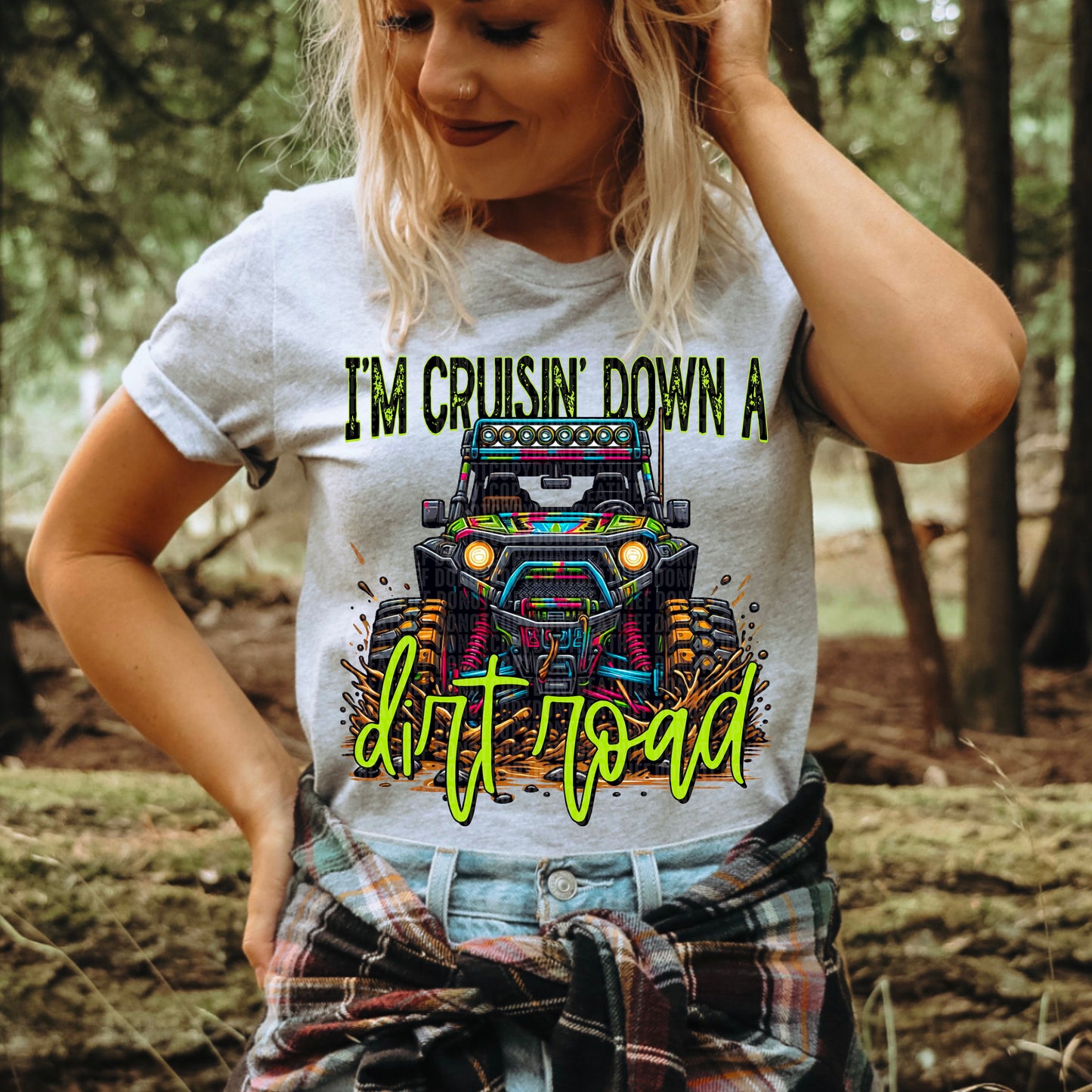 I’m Cruisin Down A Dirt Road