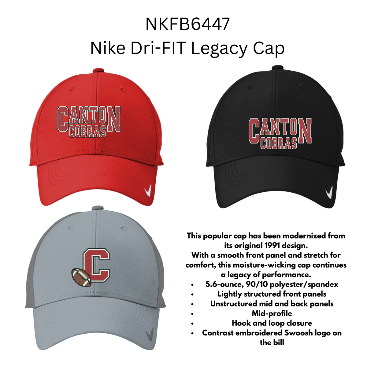 Canton Hats Embroidery
