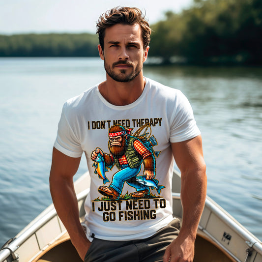 I don’t need therapy. I just need to go fishing