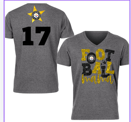 Football Mama custom  Glitter