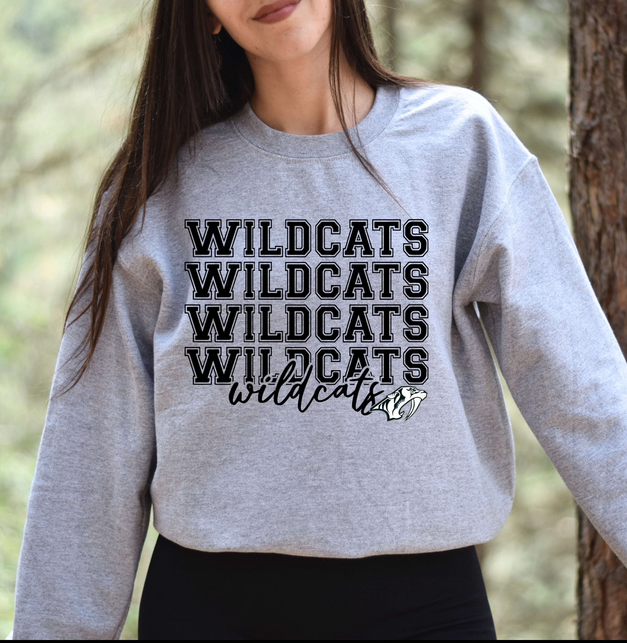 Wildcats stacked and script