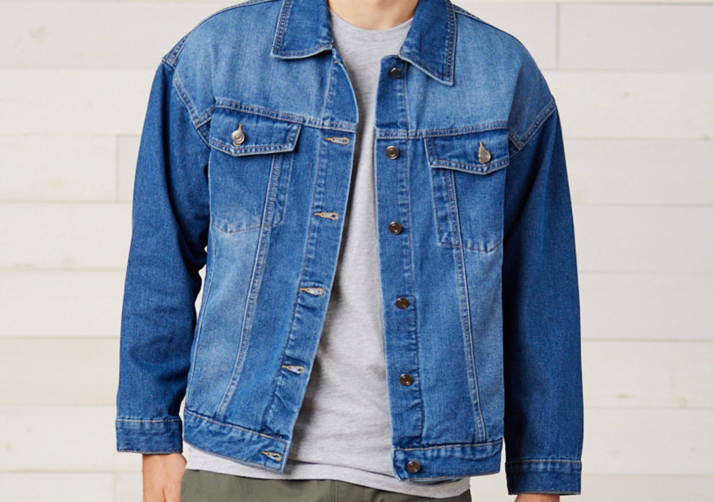 Detroit GRIT Glitter Denim Jacket