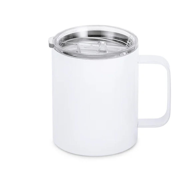 SS mug w/lid