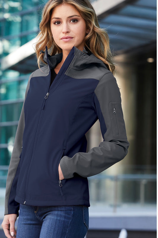 L335
Port Authority® Women's Hooded Core Soft Shell Jacket