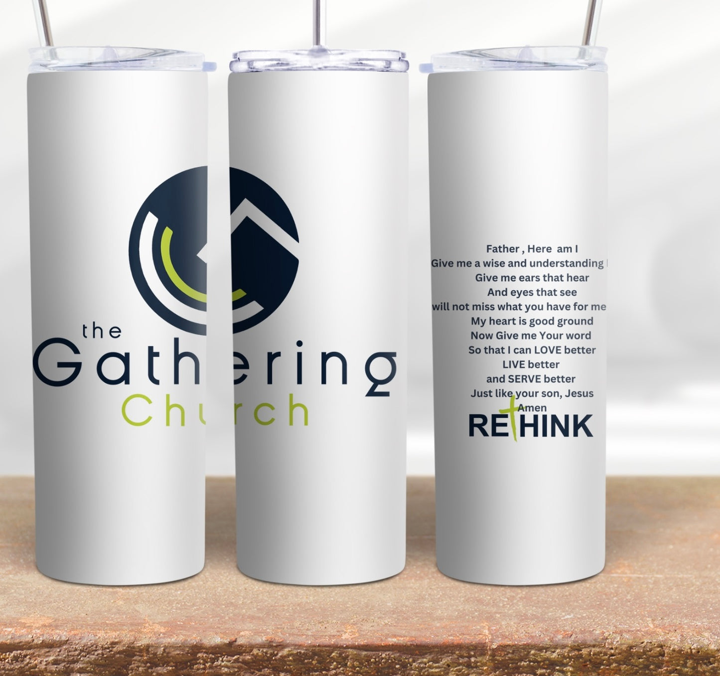 TGC  Rethink Prayer Drinkware