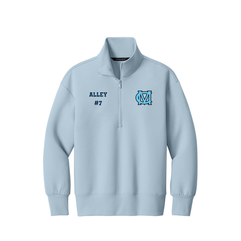 Motor City Ice  Mercer+Mettle® Soft Spacer 1/4-Zip Embroidery