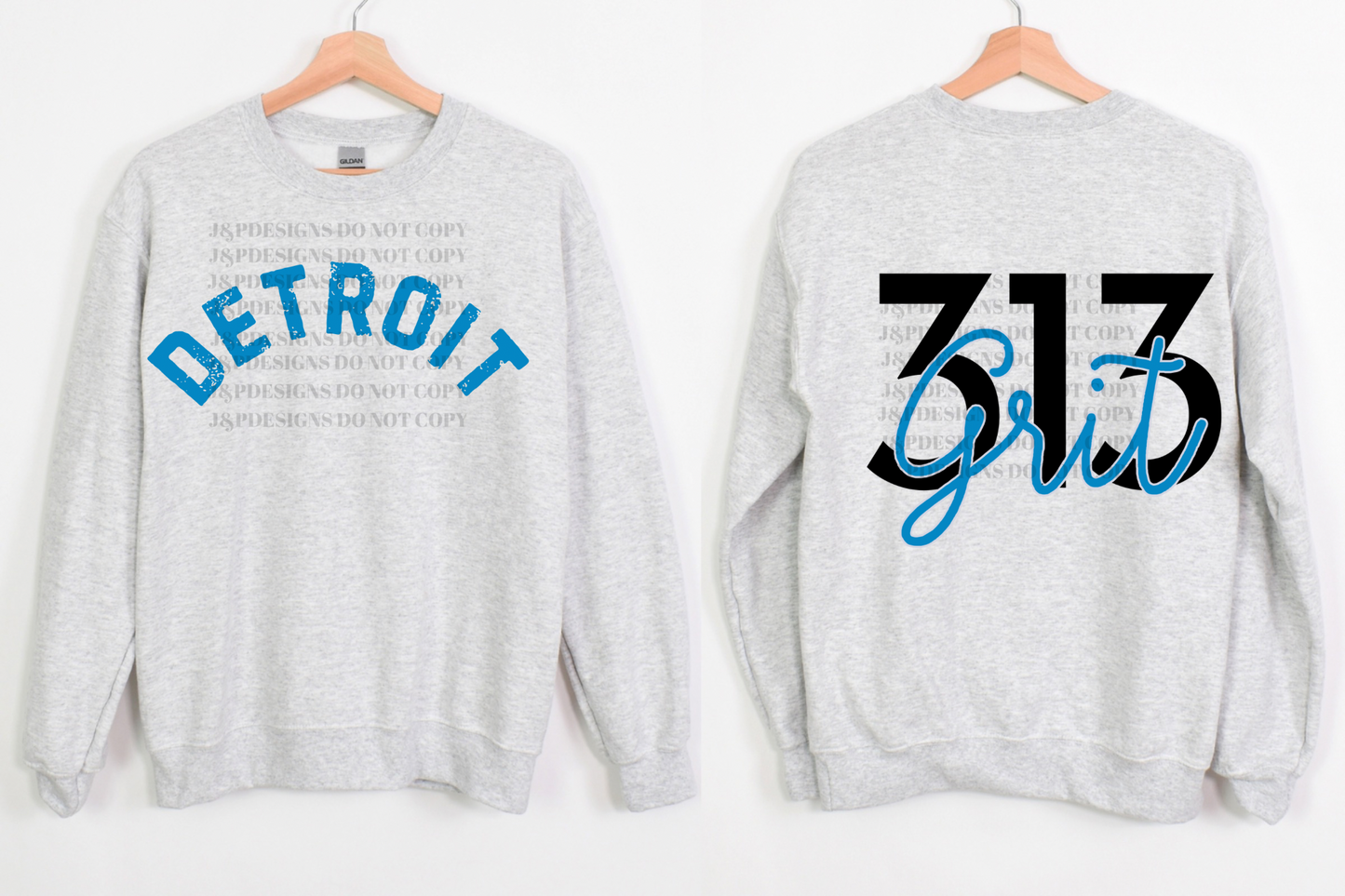 Detroit 313 Grit front/back