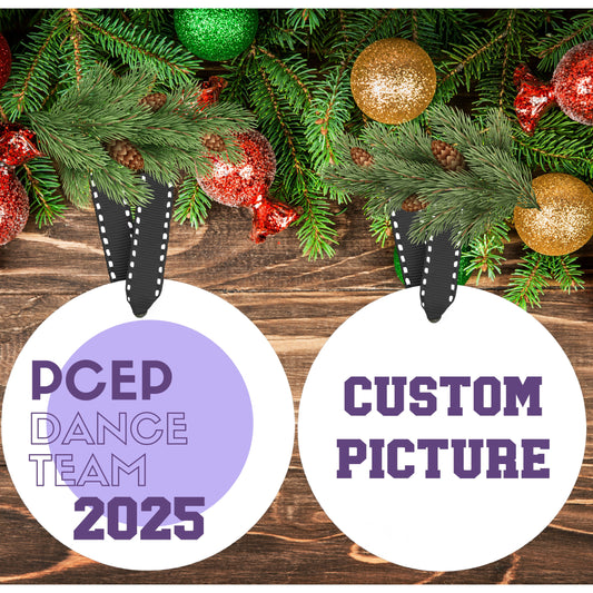 PCEP Dance  Custom Ornament Double Side