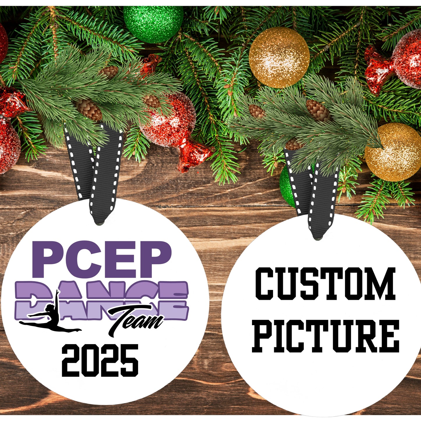 PCEP Dance  Custom Ornament Double Side