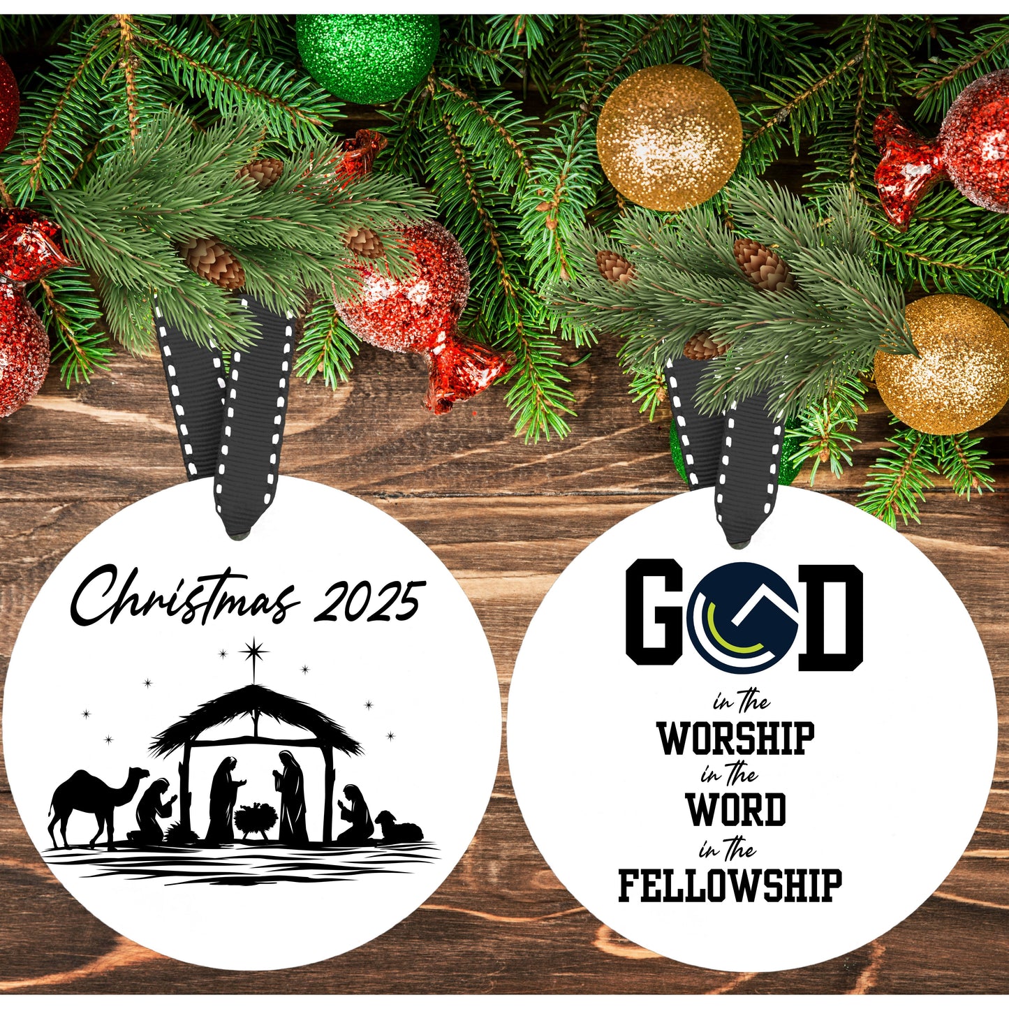 TGC  Custom Ornament Double Side