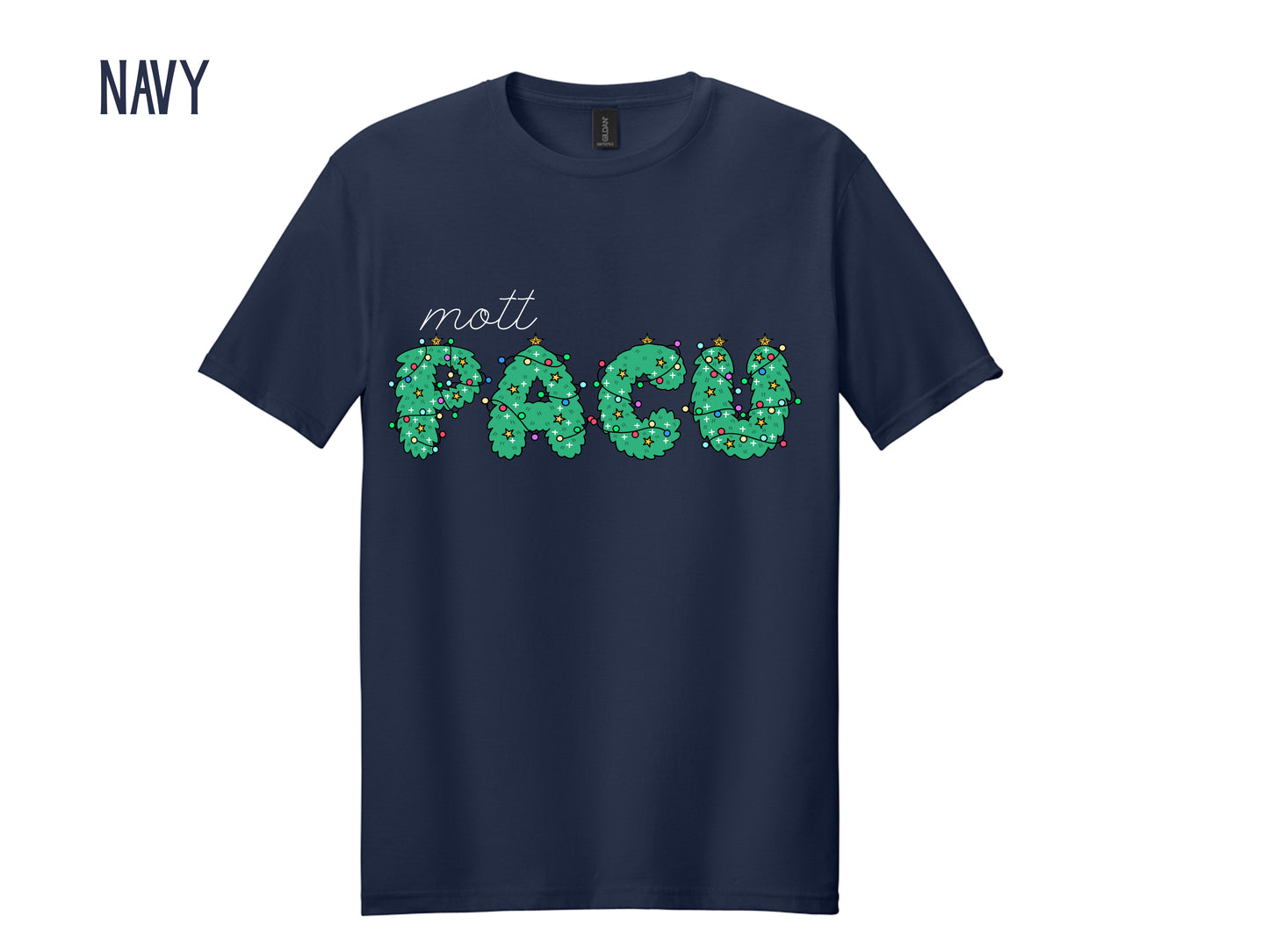 Mott's PACU Christmas Tree Letters