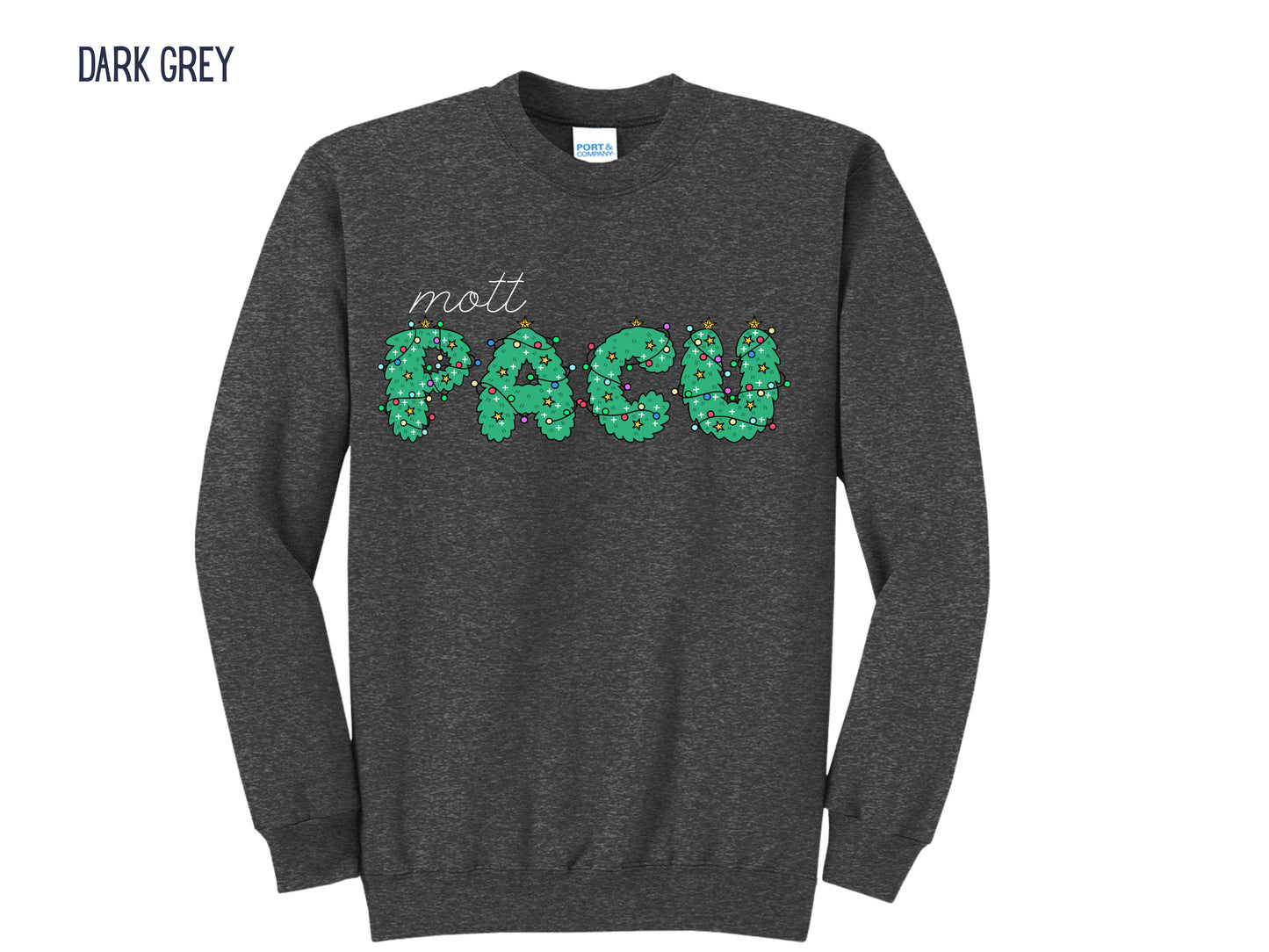 Mott's PACU Christmas Tree Letters