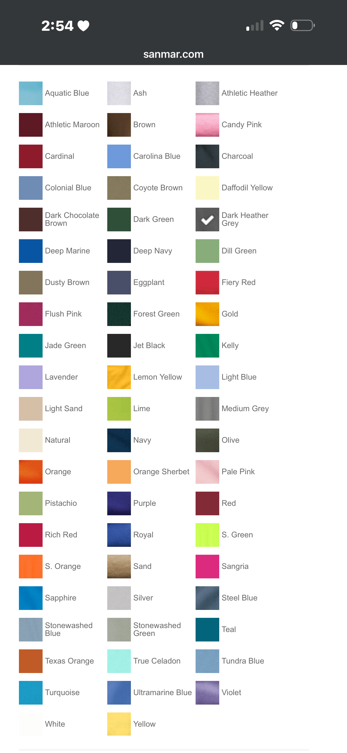 Port & Co Essential Tshirt Wholesale