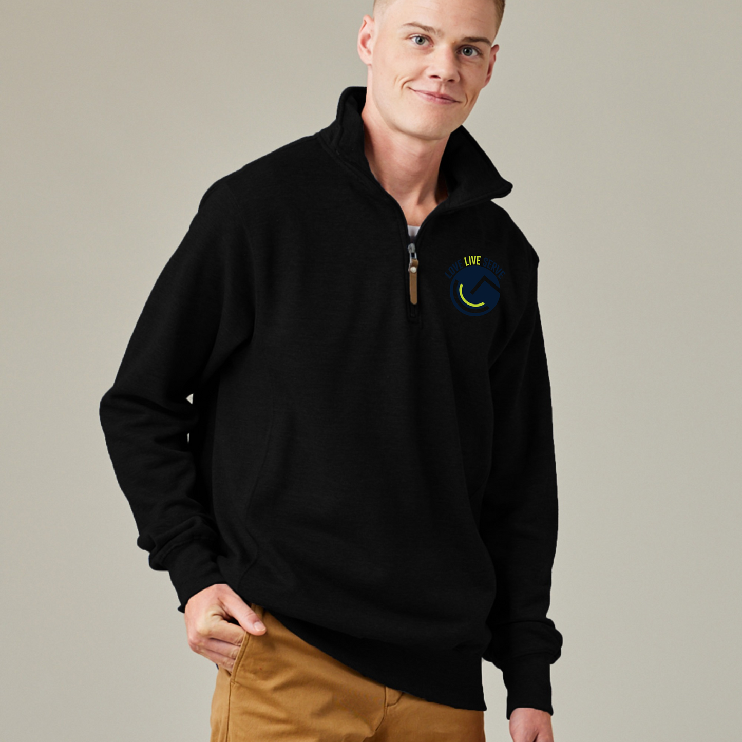 TGC 1/4 Zip premium pull over