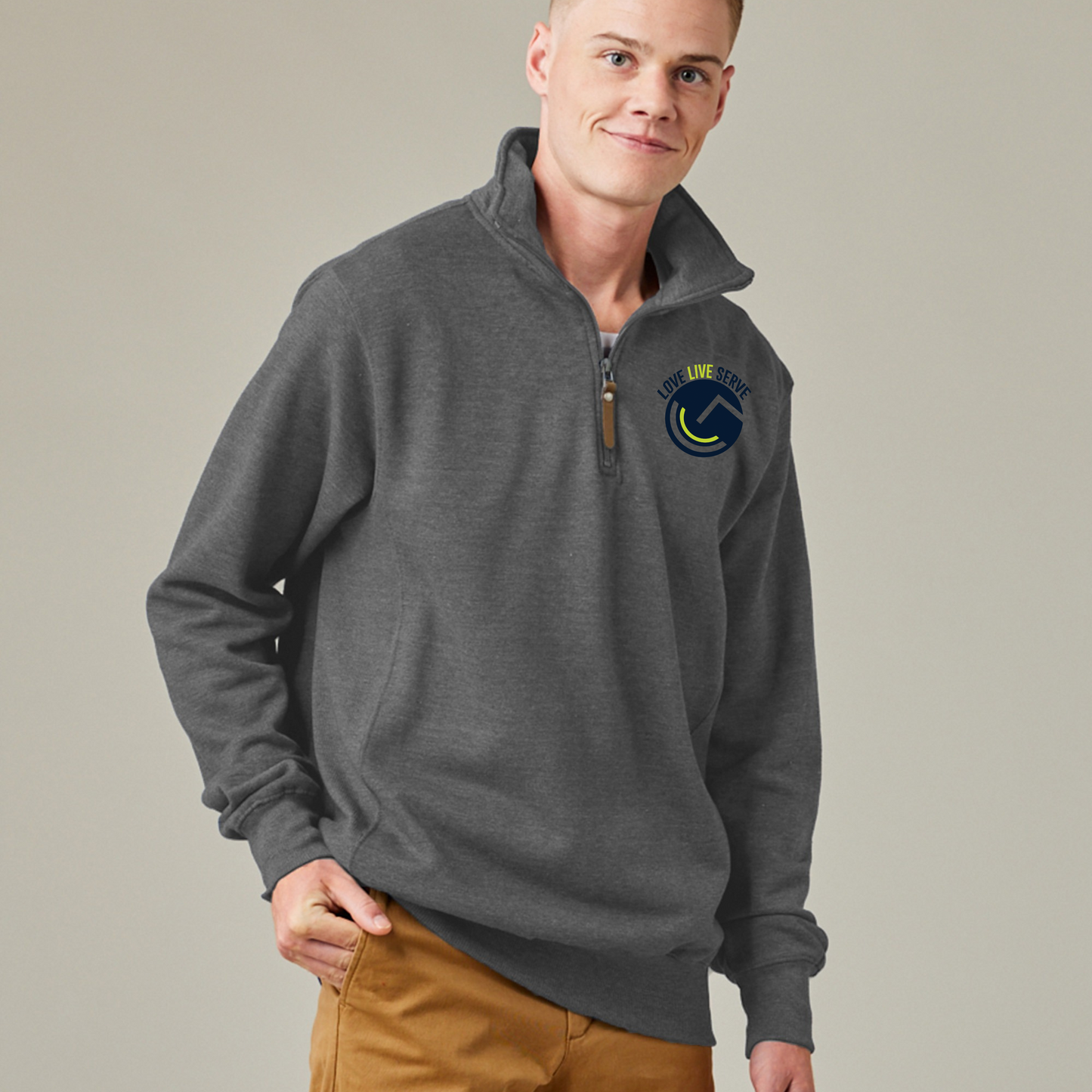 TGC 1/4 Zip premium pull over