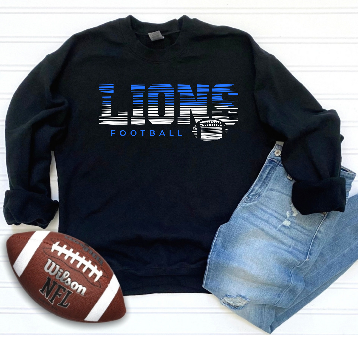 Sketch Lions football