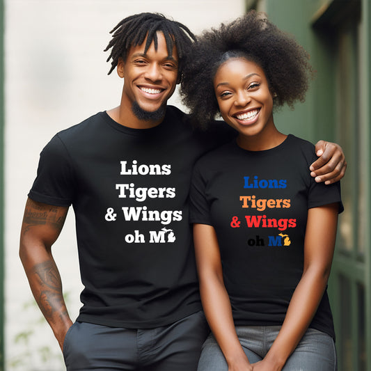 Lions Tiger & Wings  oh MI!