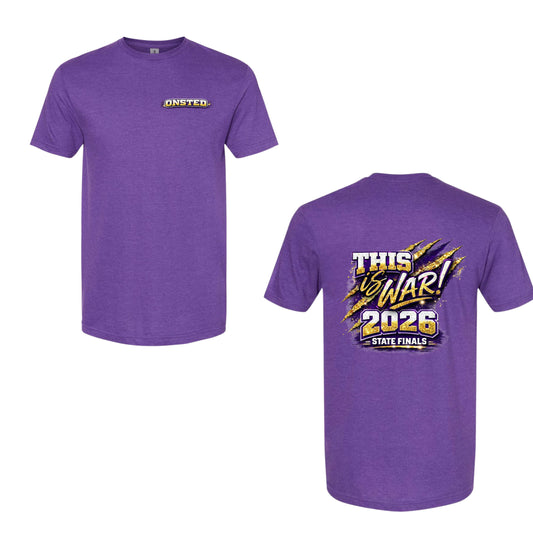 Onsted Cheer this  is War