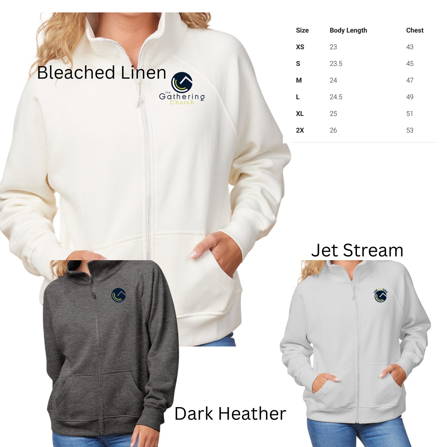 TGC Full Zip Jackets