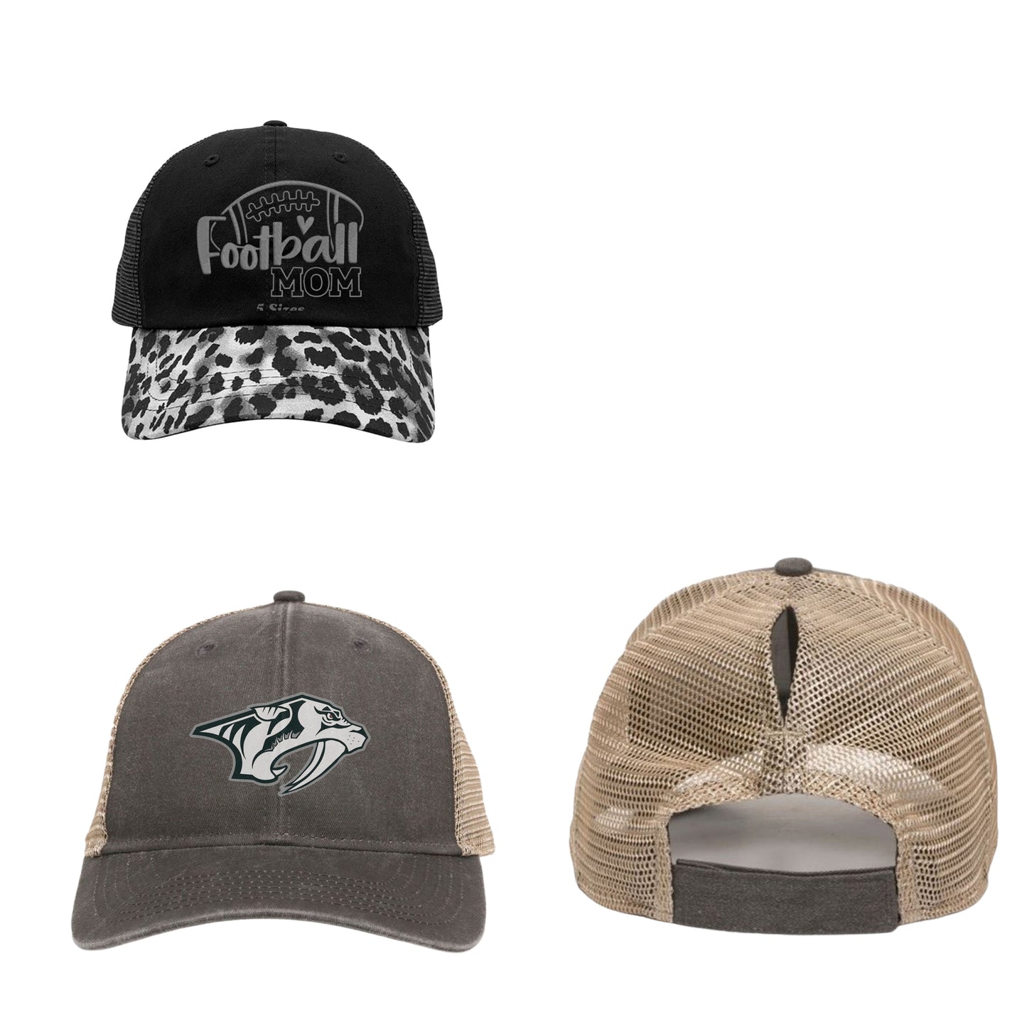PHS Wildcat  Hats Embroidery
