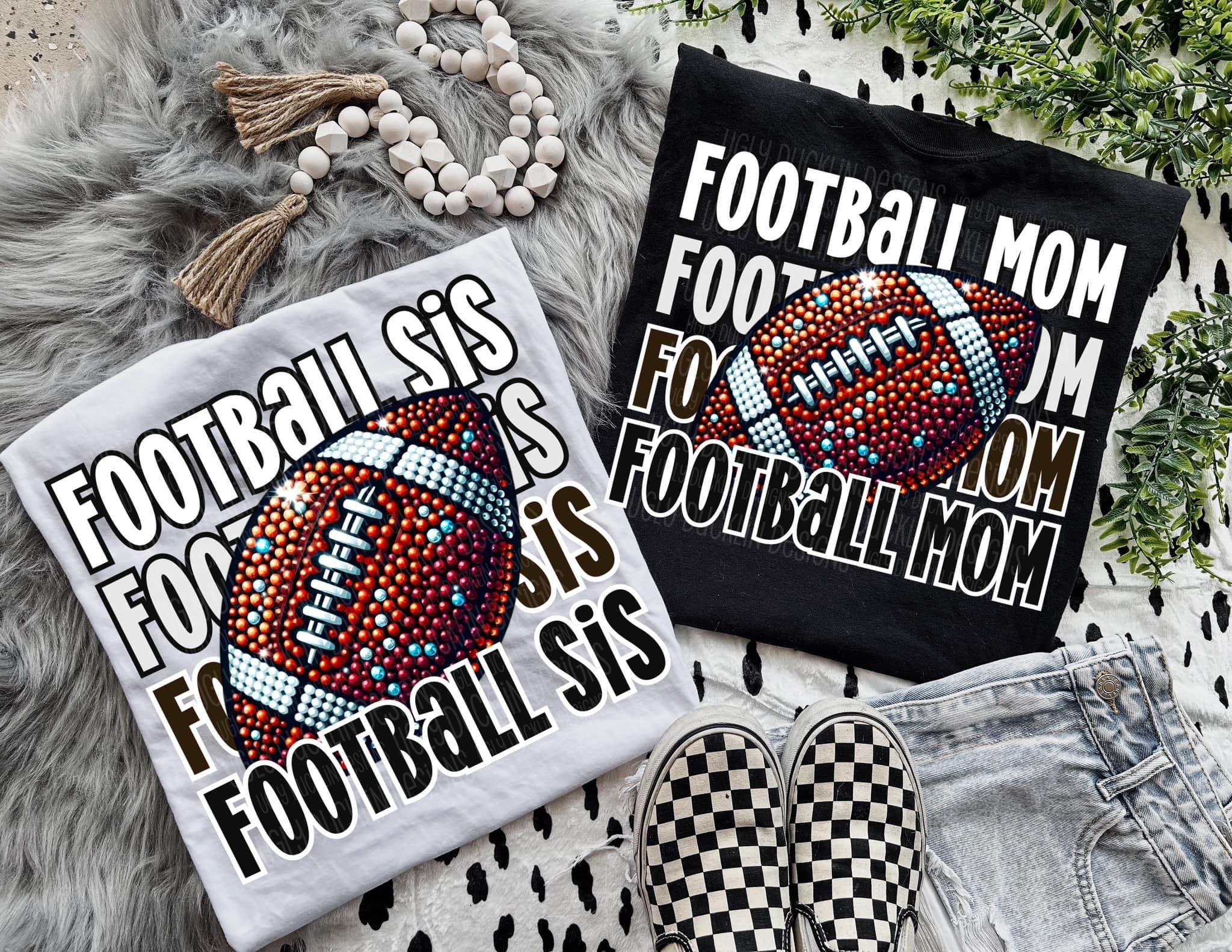 Wildcats stacked Football Custom Name