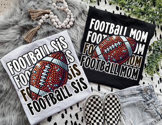 Wildcats stacked Football Custom Name