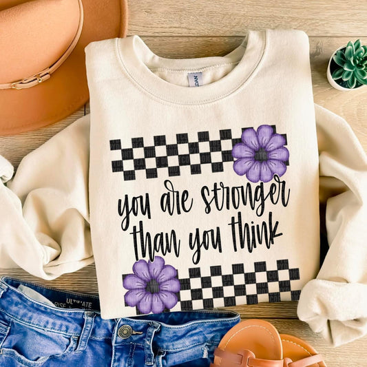 You are Stronger  than you Think