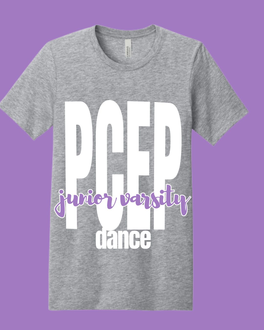 PCEP Dance Team Tee Bella Canvas  wholesale
