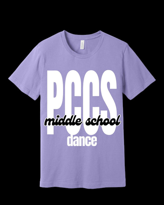 PCEP Dance Team Tee Bella Canvas  wholesale