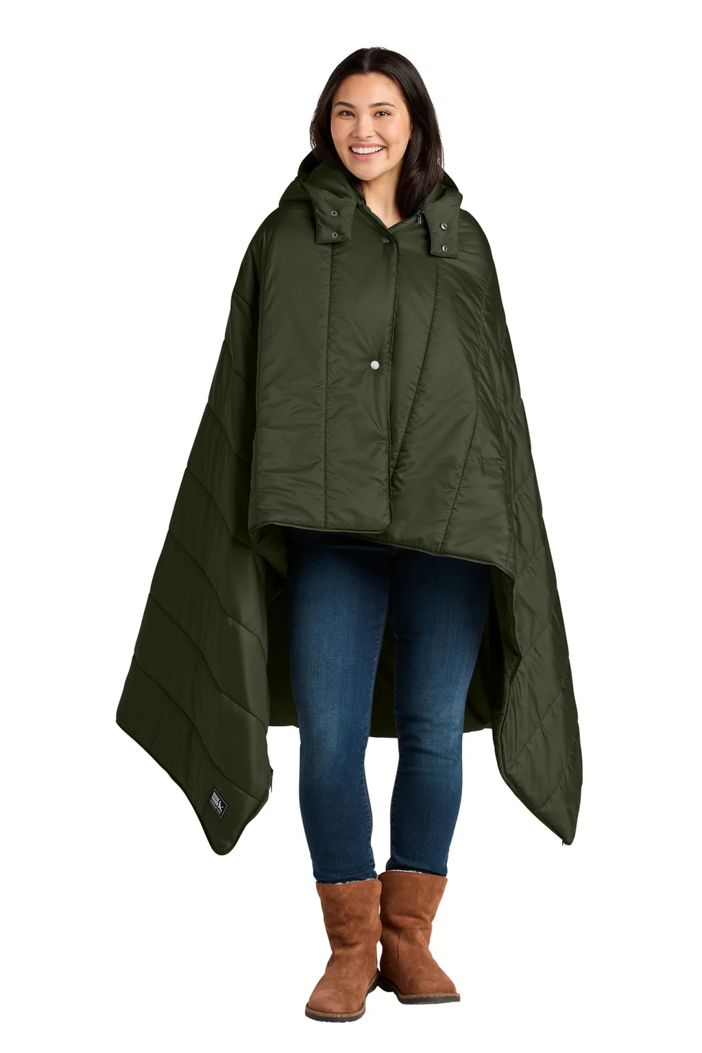 Custom Embroidered - Eddie Bauer ® Puffy Camp Poncho EB755